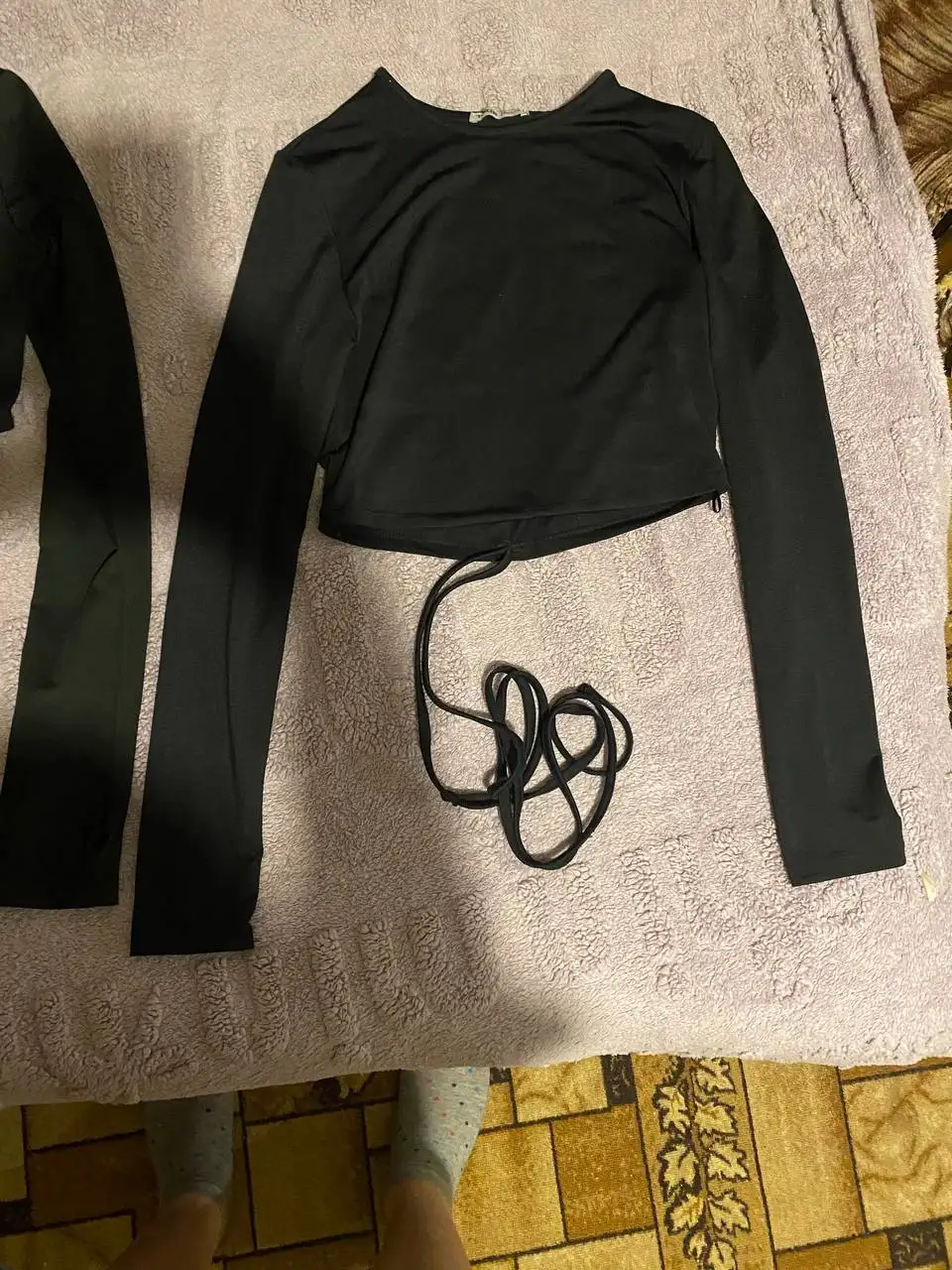 Боди и топ с завязками, размер 50 - Одежда в Новоаннинский