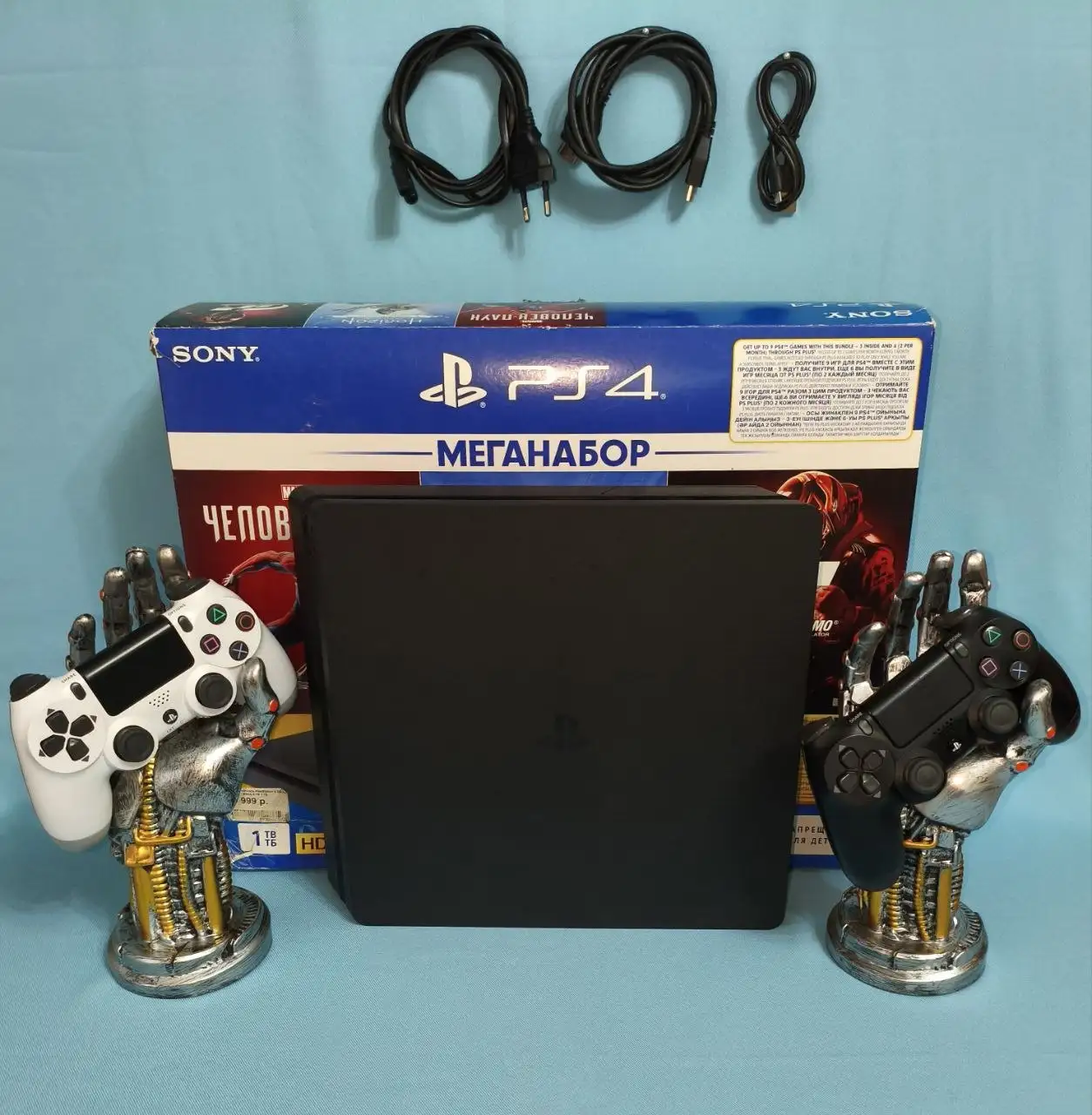 Продам PlayStation 4 Slim с дисководом и играми - Игровые консоли (Электроника) в Новоаннинский