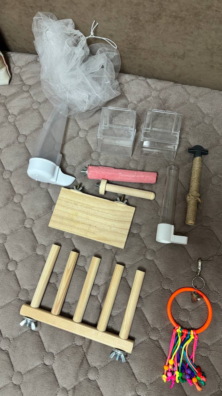 Комплект в клетку для птиц - Животные в Александровка Новоусманская | Воронеж