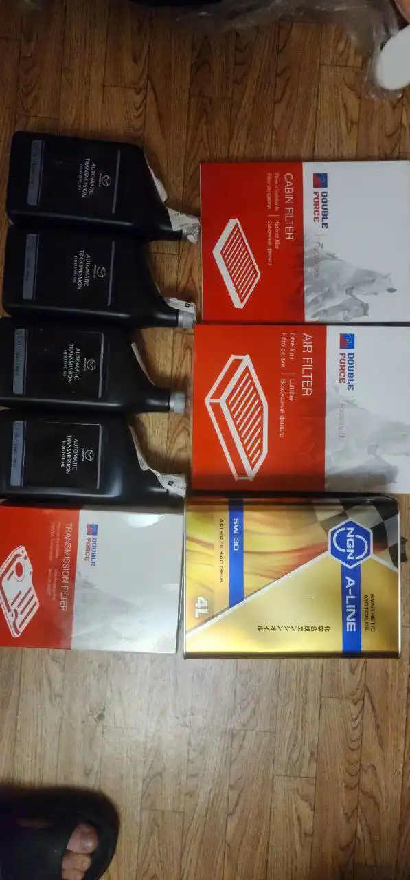 Масло и фильтра для Mazda