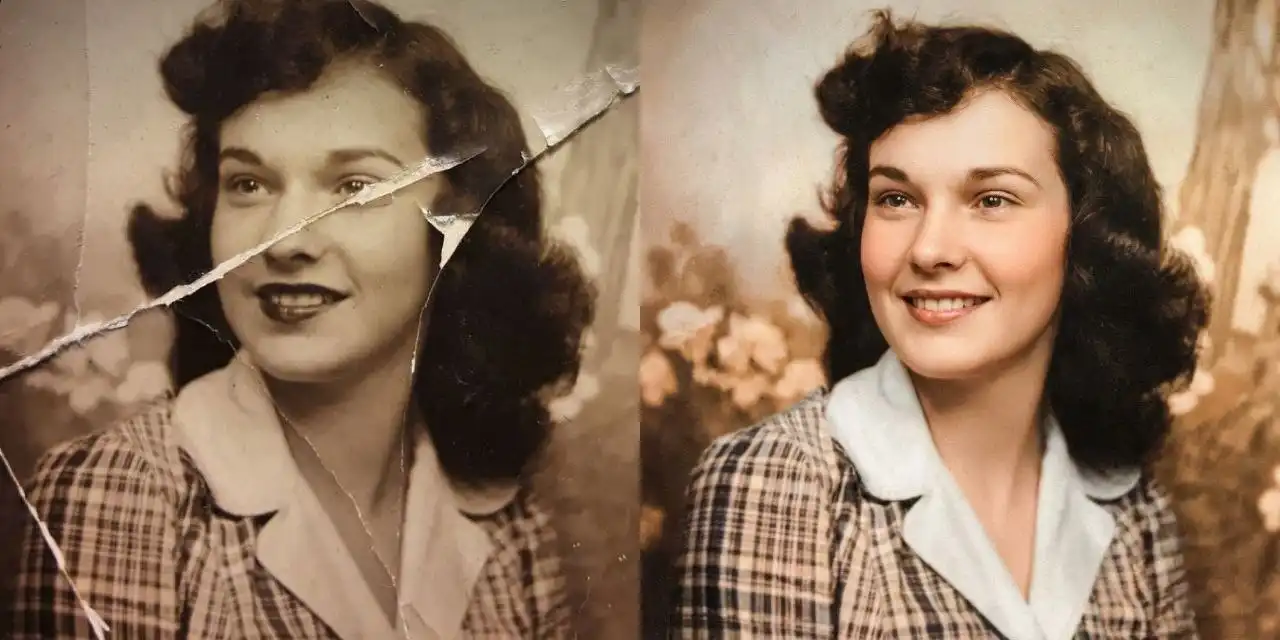 Восстановление ретро-фото - Фотообработка (Услуги) в Чита