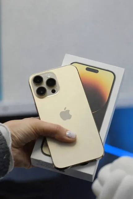 iPhone 14 Pro Gold 128Gb в отличном состоянии - Игровые консоли в Тольятти