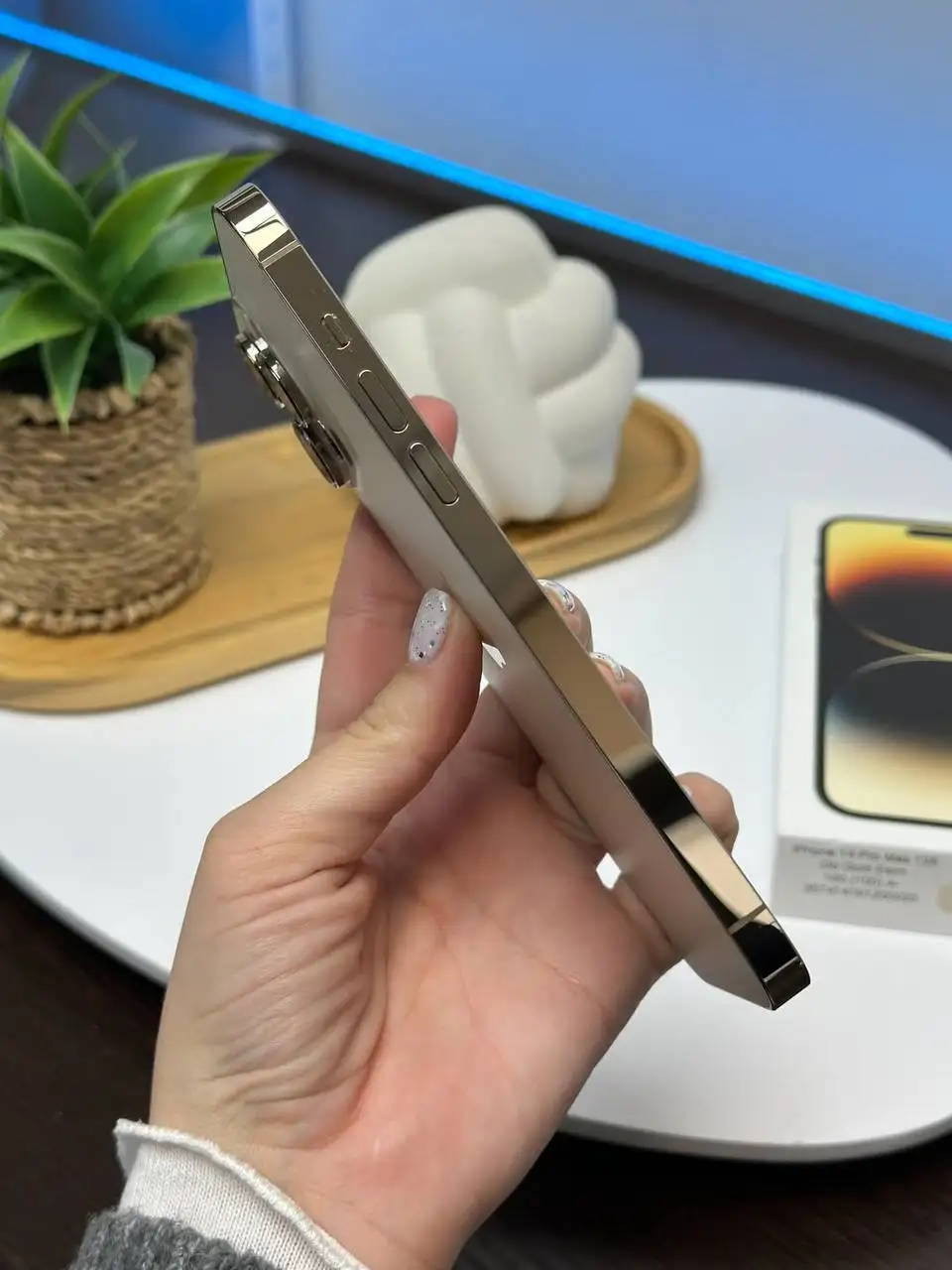 iPhone 14 Pro Gold 128Gb в отличном состоянии - Смартфоны (Электроника) в Тольятти