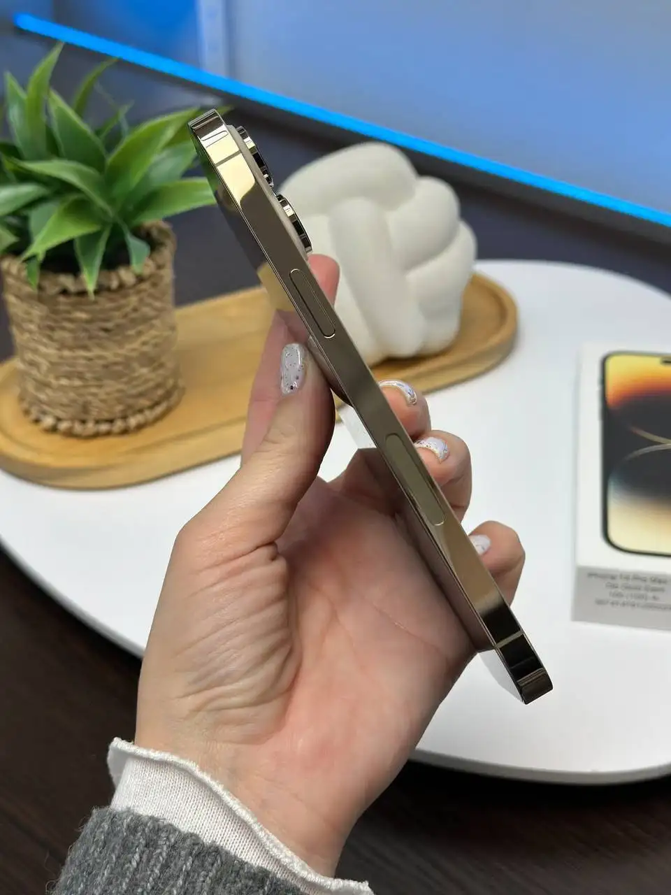 iPhone 14 Pro Gold 128Gb в отличном состоянии - Смартфоны (Электроника) в Тольятти