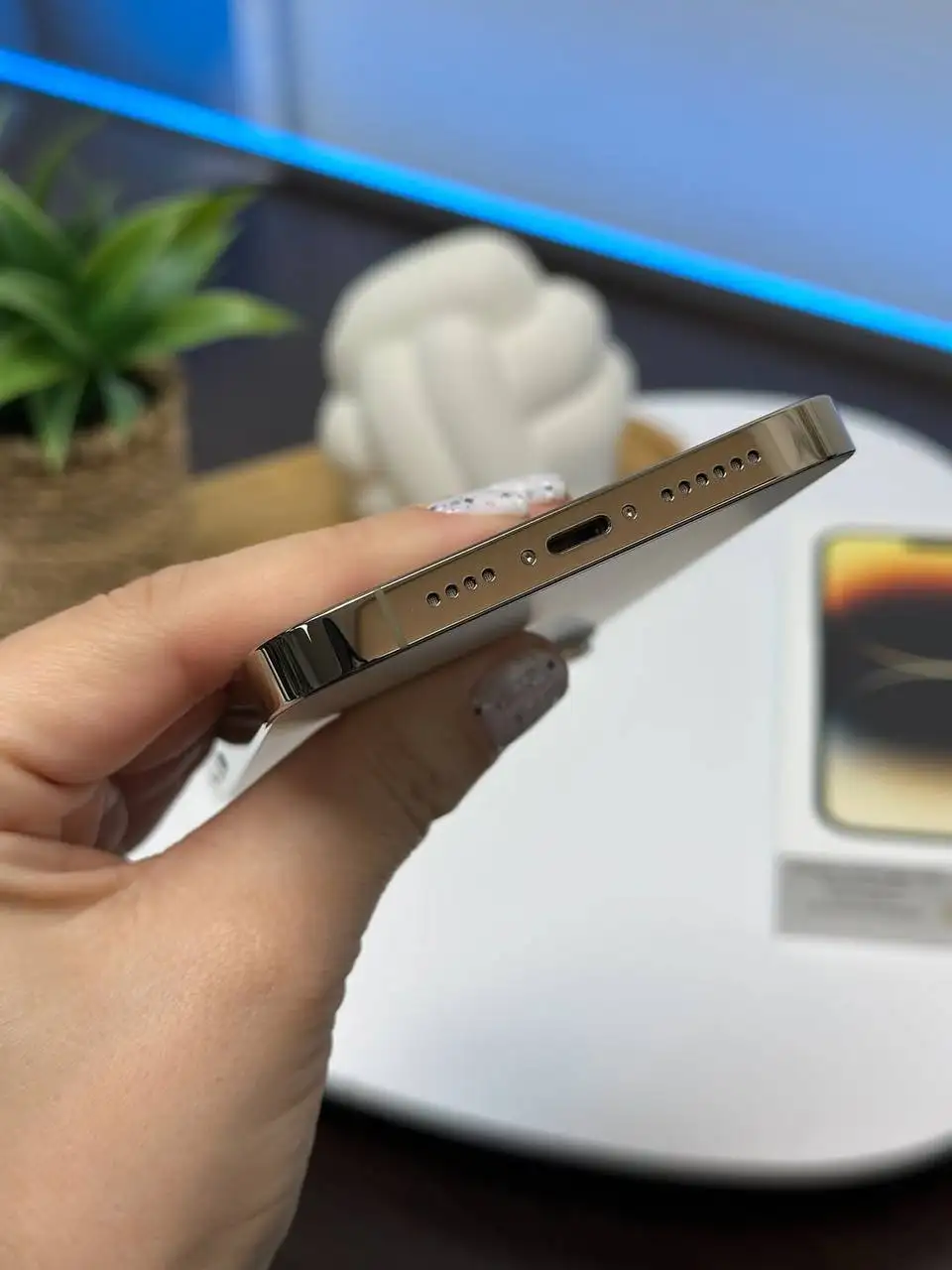 iPhone 14 Pro Gold 128Gb в отличном состоянии - Смартфоны (Электроника) в Тольятти