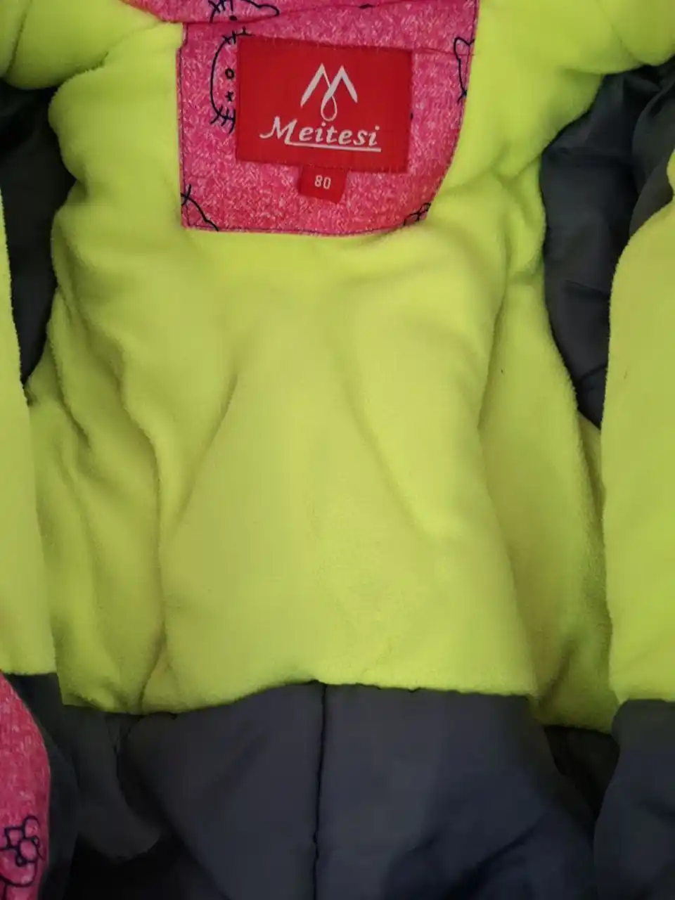 Зимний камбизон для девочек