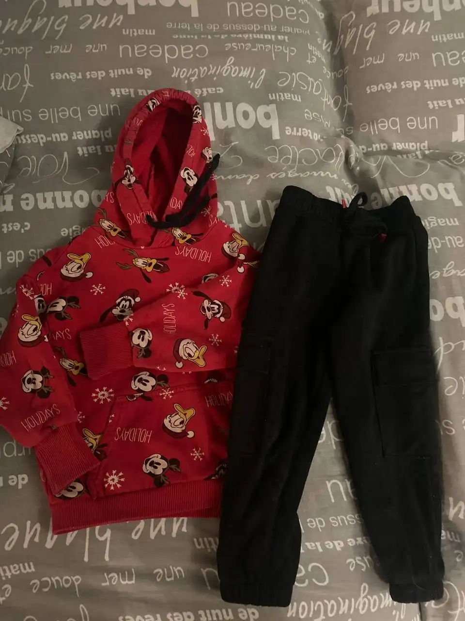 Детский комбинезон на флисе рост 110