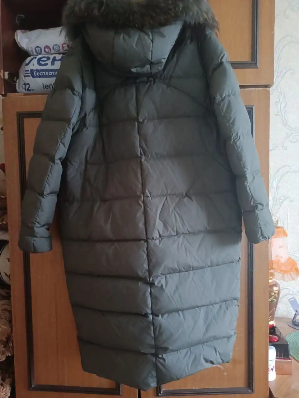 Женский пуховик почти новый