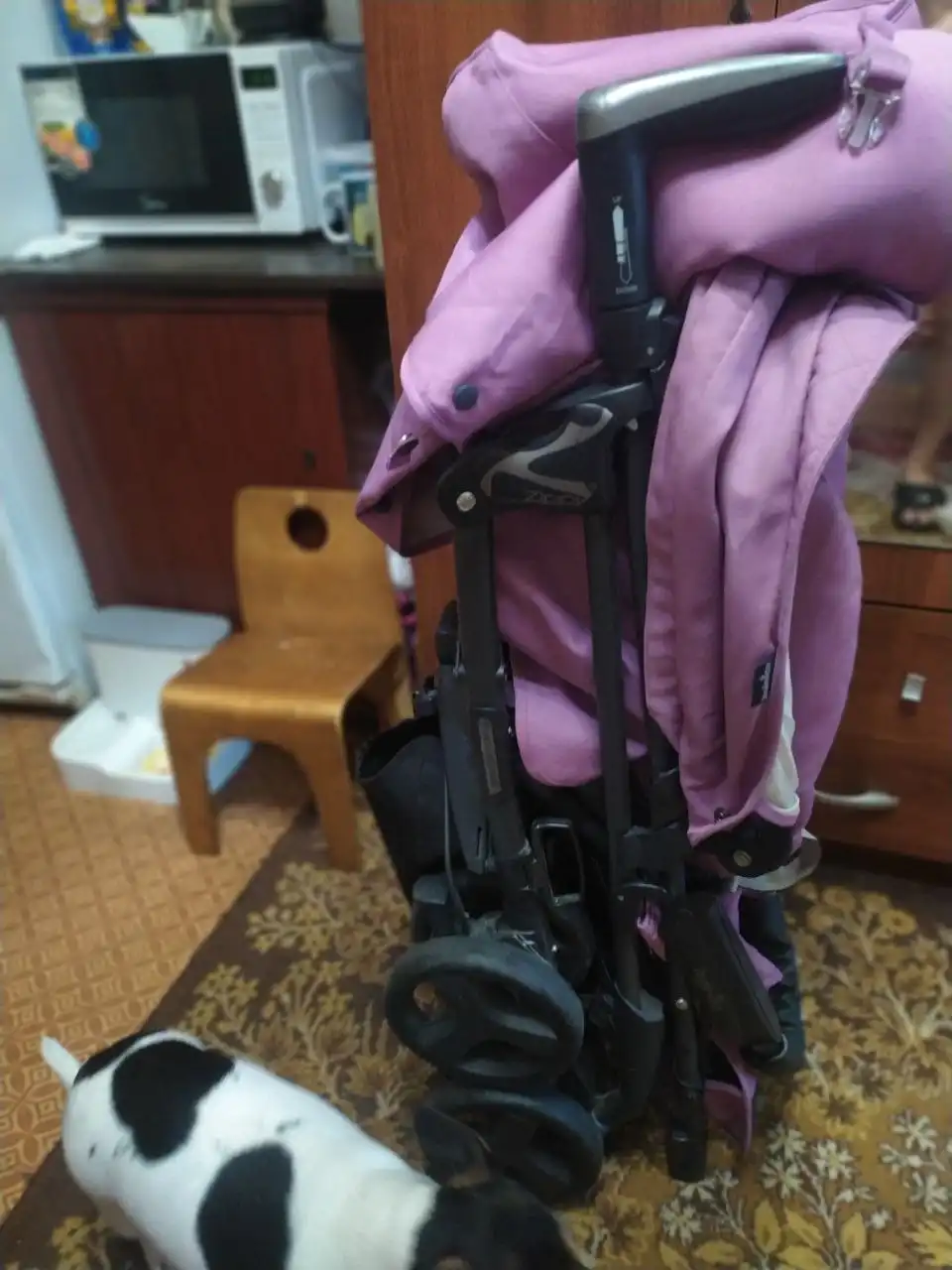 Коляска трость