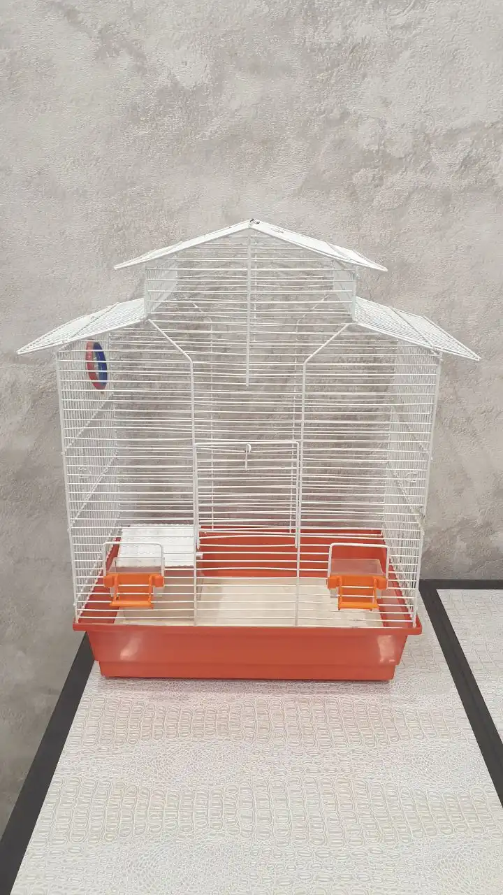 Клетка для попугая карелла с домиком
