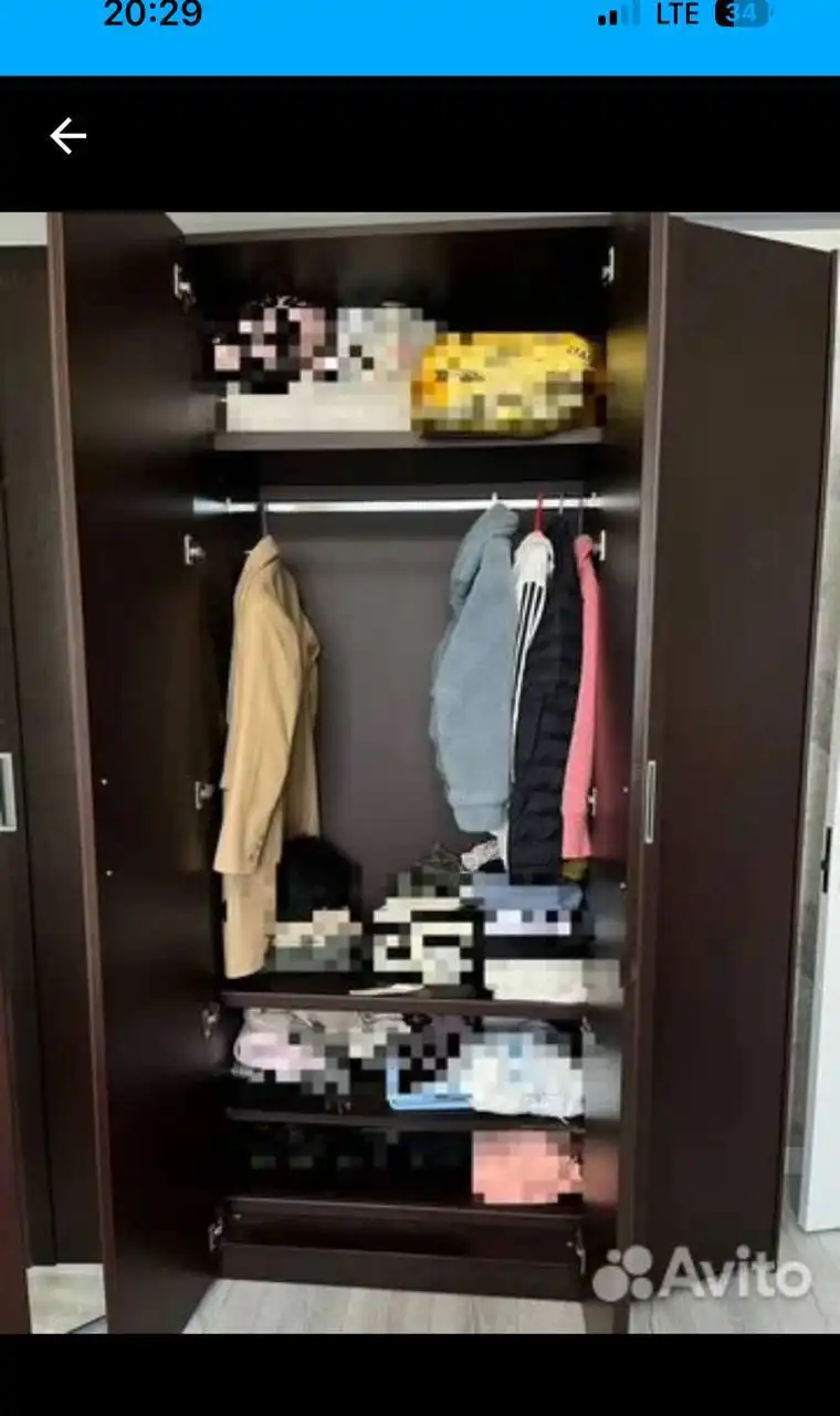 Продам спальный гарнитур, шкаф, кровать и письменный столик