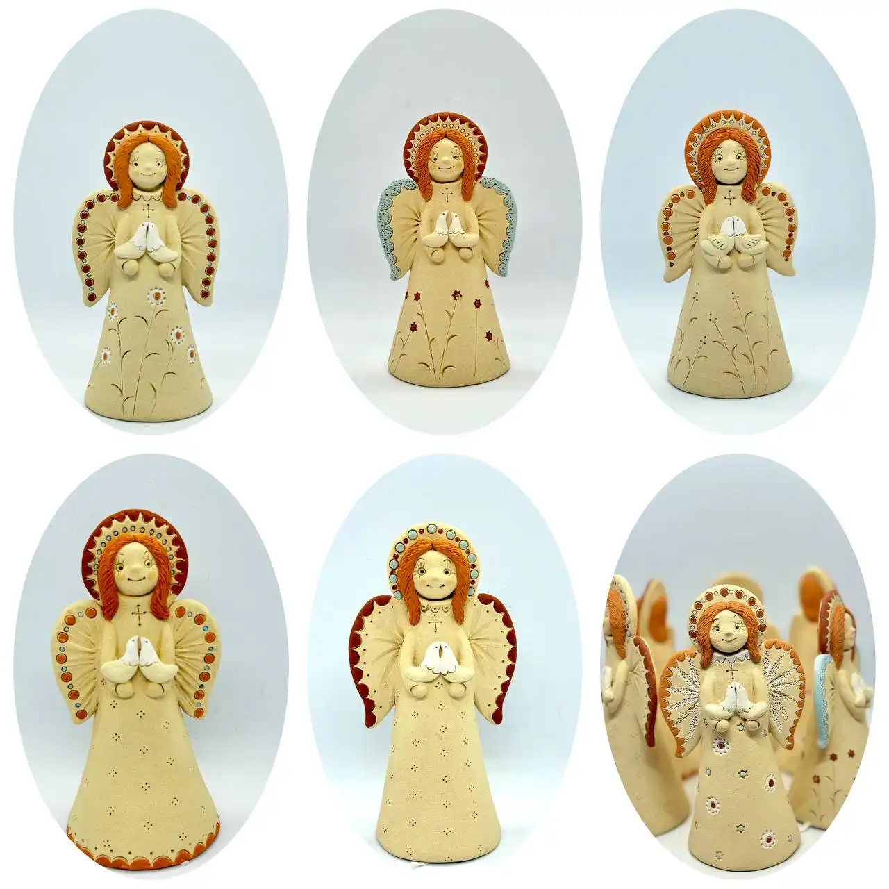 Ангелы-колокольчики по мотивам Дивеевской игрушки - Рукоделие (Хобби и отдых) в Нижневартовск