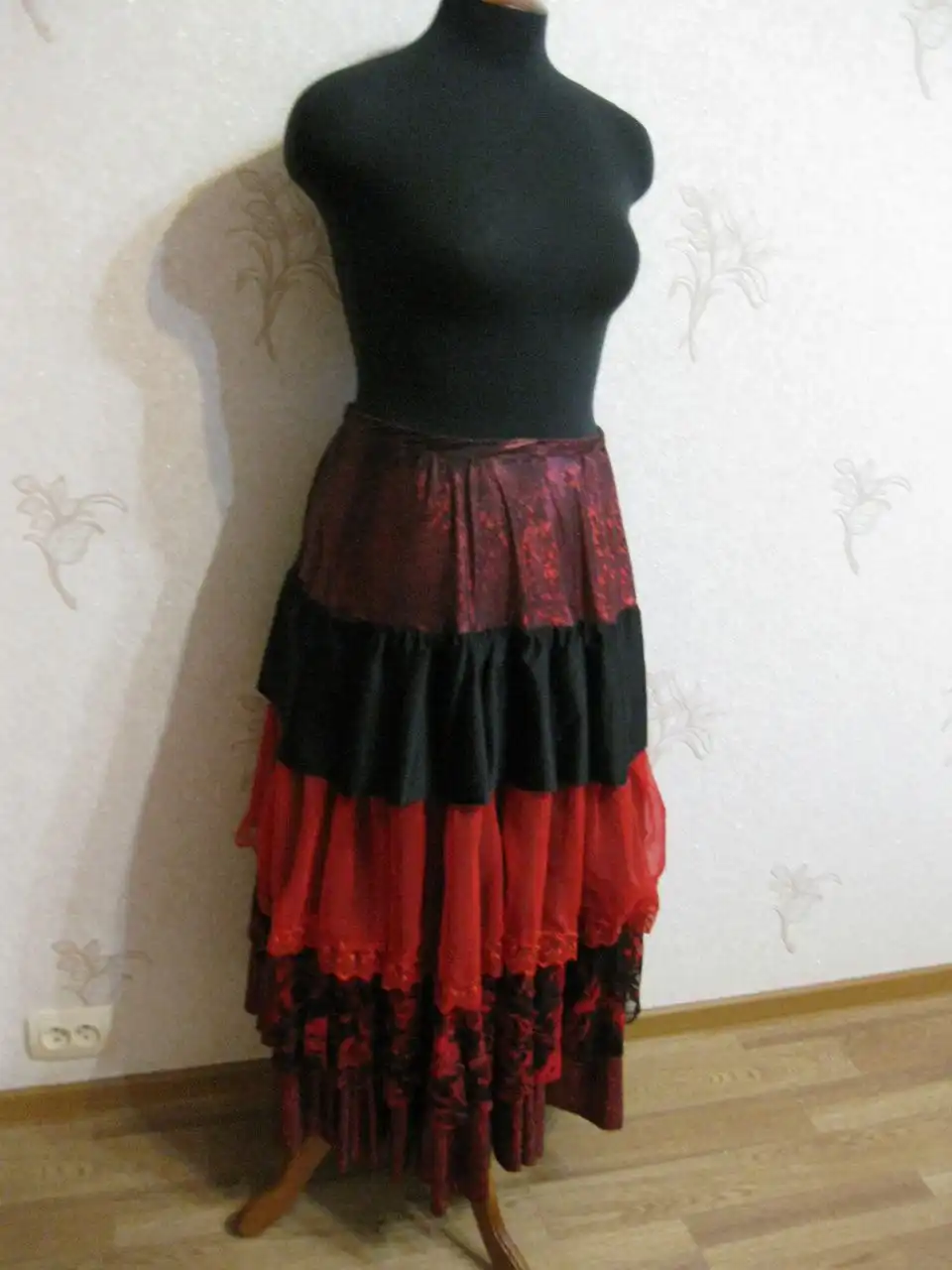Юбка для танцев Фламенко - Женская одежда (Одежда) в Нижневартовск
