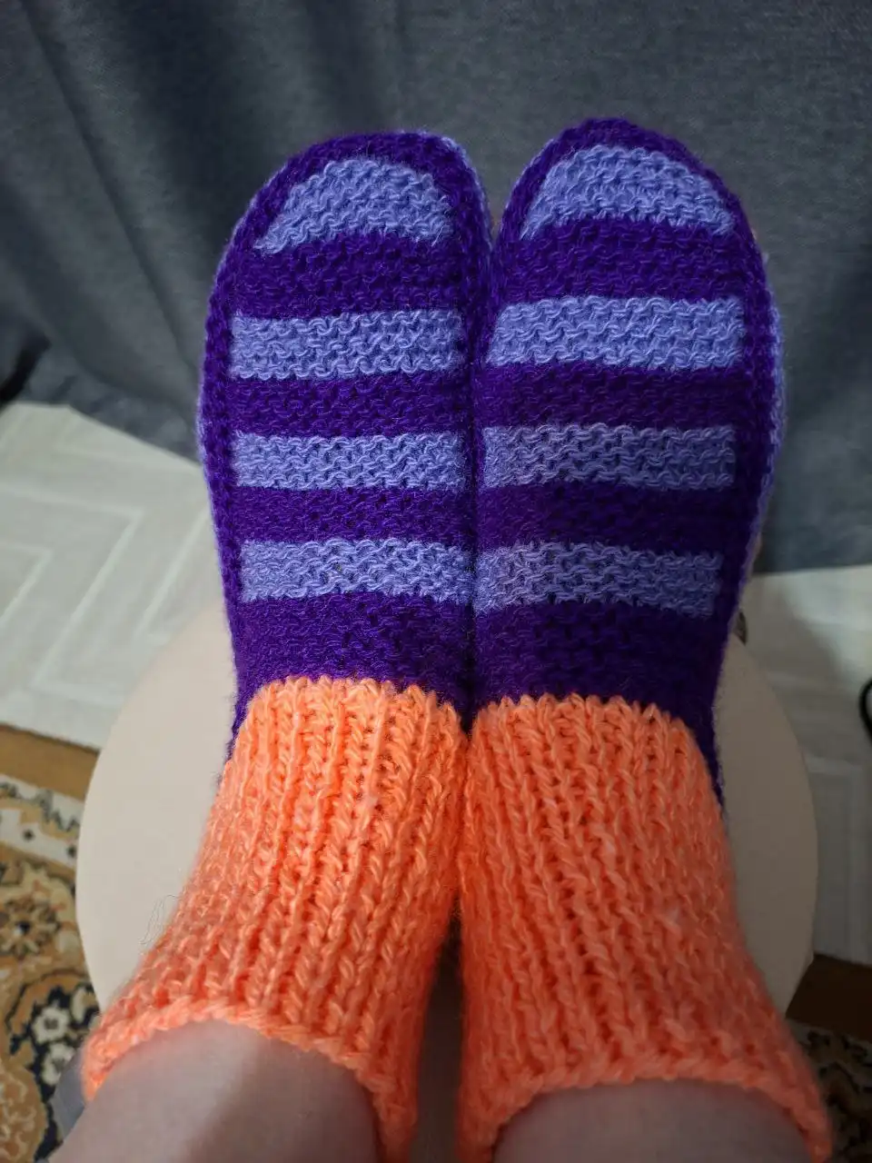 Продаются вязаные черевички ручной работы - Одежда ручной работы (Барахолка) в Нижневартовск