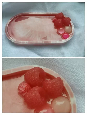 Уникальная подставка со сладкой малиной для мелочей и украшений - Посуда в Нижневартовск