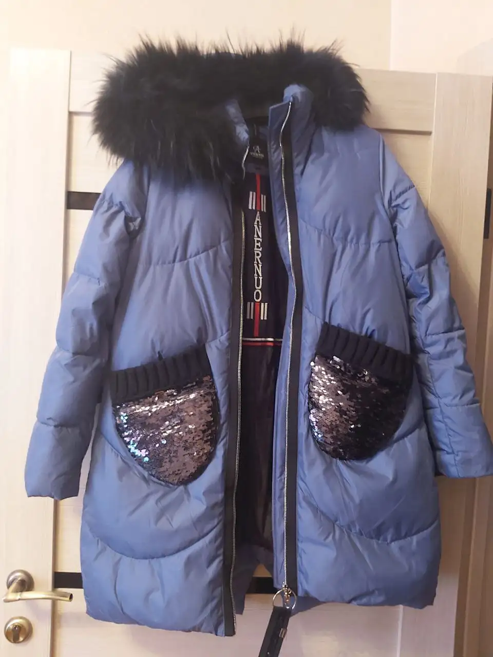 Пуховик для девочки 8-9 лет - Детская одежда (Одежда) в Нижневартовск