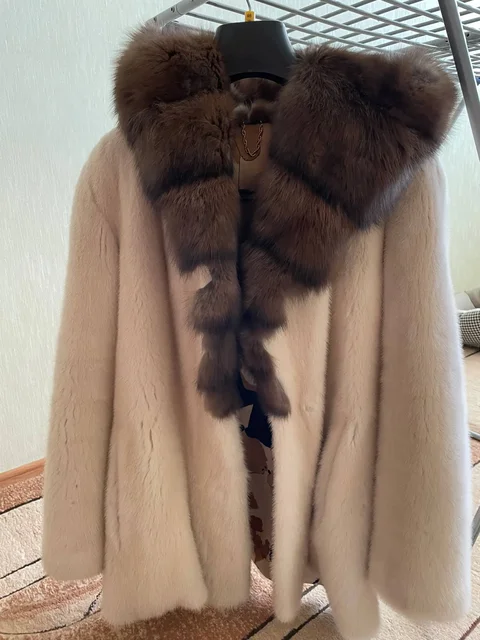 Шуба норка с соболиным воротником - частное объявление в Нижневартовск