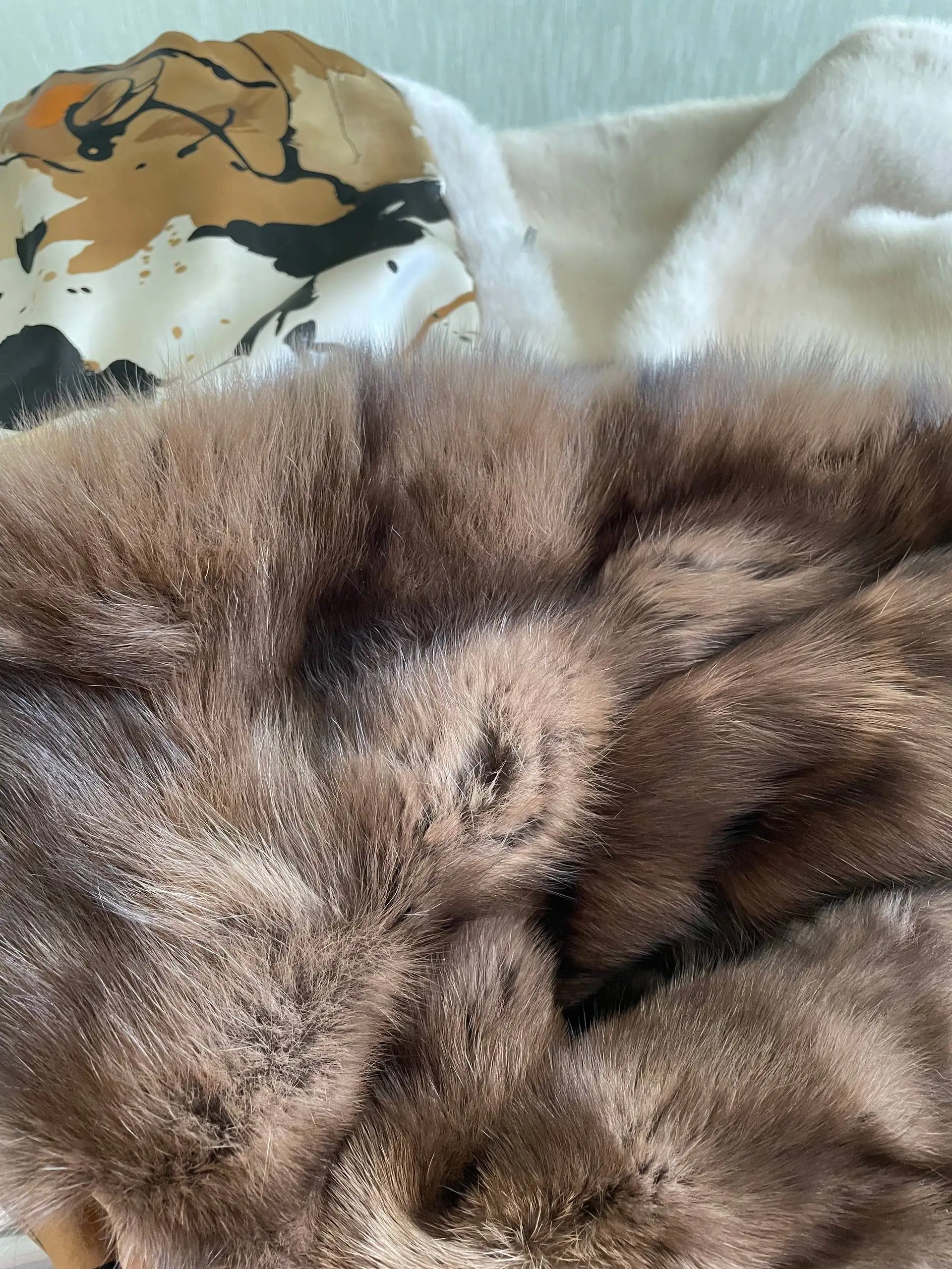 Шуба норка с соболиным воротником - Верхняя одежда (Одежда) в Нижневартовск