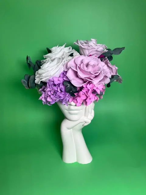 Стабилизированные цветы на 8 Марта в Нижневартовске - Мебель в Нижневартовск