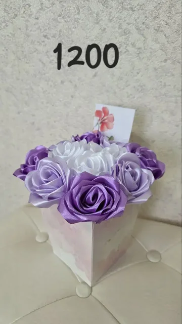 Букеты из атласных лент с открыткой - Квадроциклы/ATV в Нижневартовск