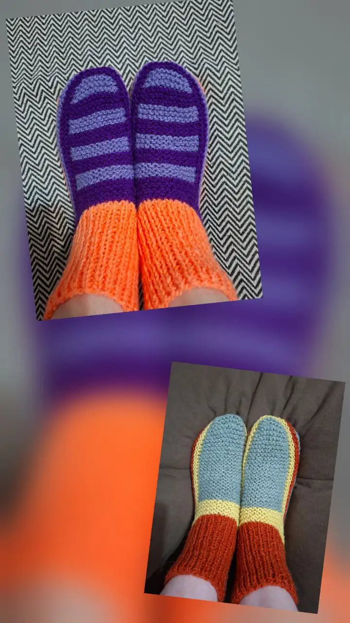 Вязаные черевички ручной работы - Одежда в Нижневартовск