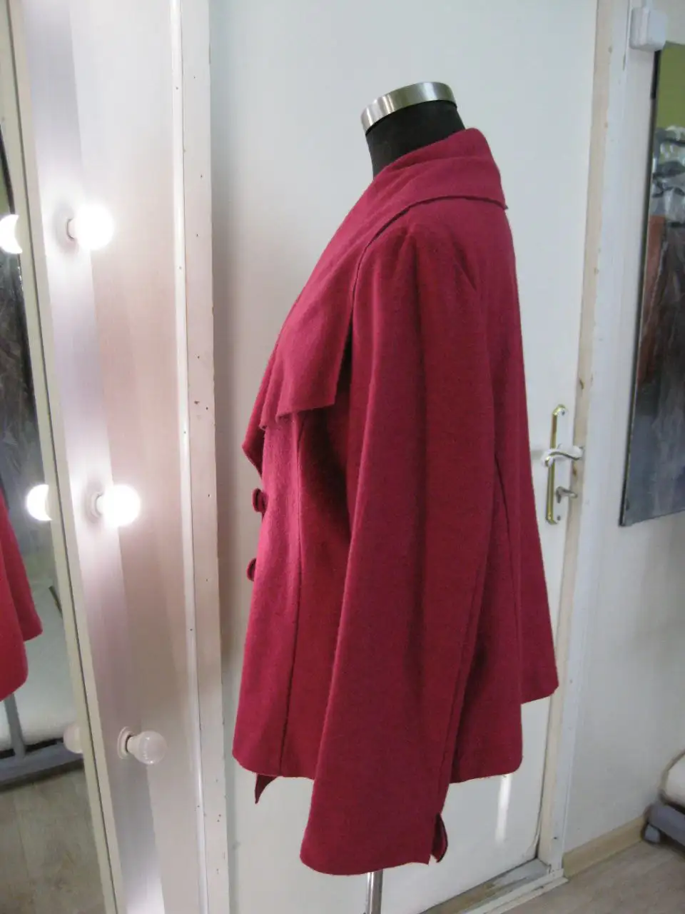 Пиджак фуксия валяная шерсть размер 48/52 - Одежда в Нижневартовск