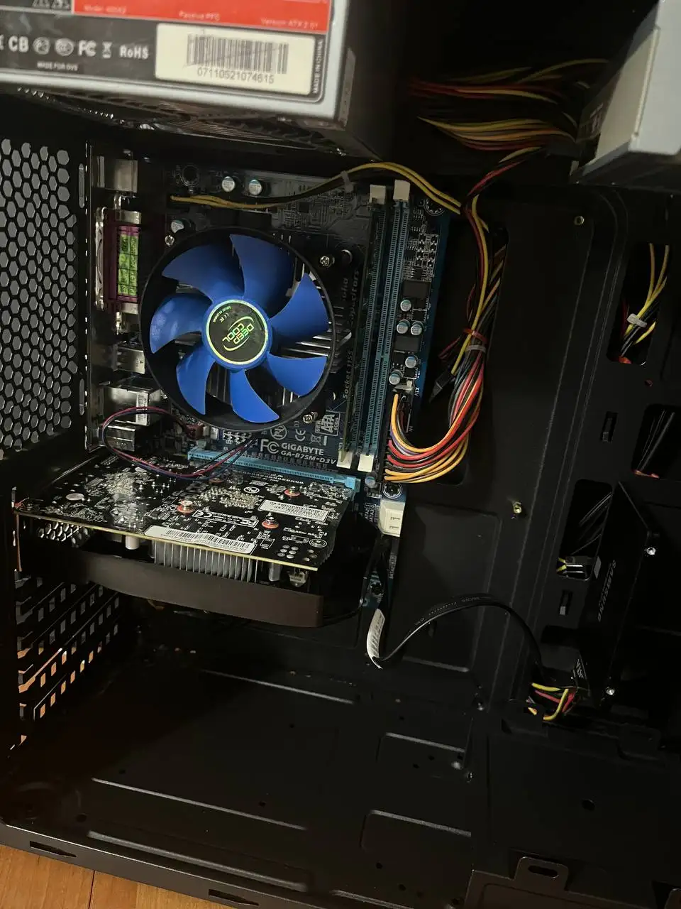 Системный блок с процессором i5 3470 и видеокартой GTX1050ti - Компьютеры и комплектующие (Электроника) в Нижневартовск