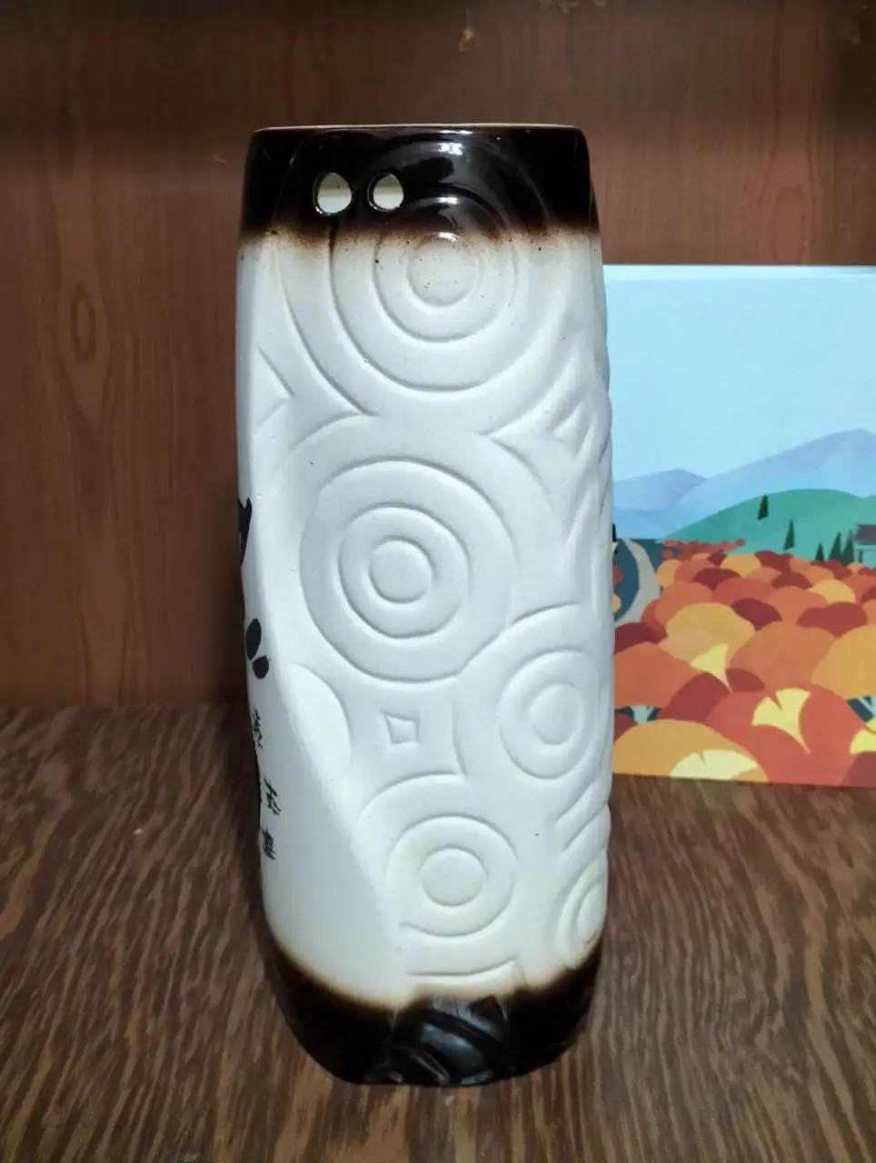 Керамическая ваза "Инь-ян" 30см - Вазы (Барахолка) в Нижневартовск