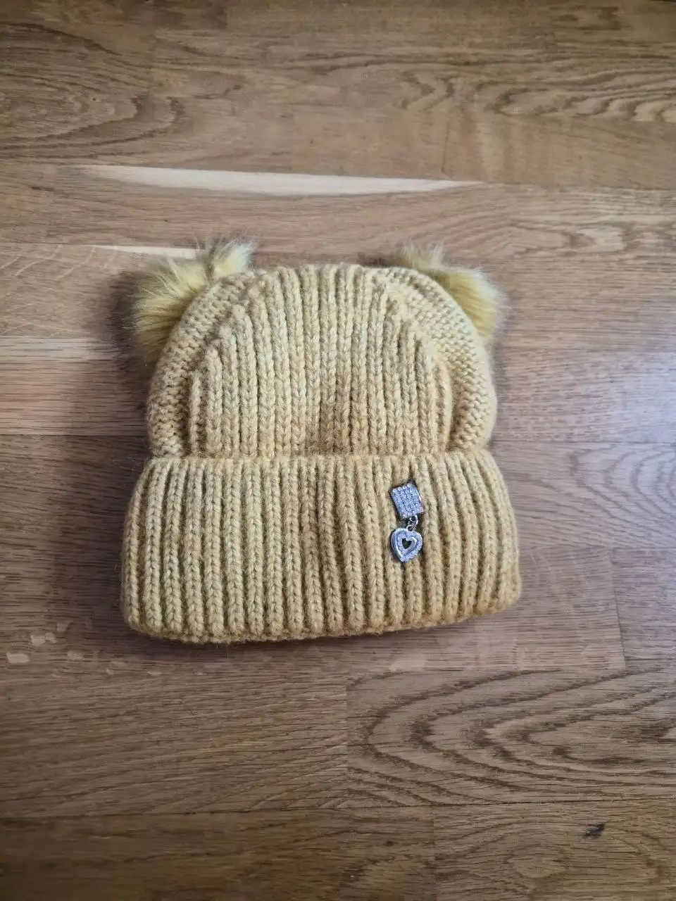 Детская зимняя куртка Grand Prestige горчичного цвета 158 см - Детская одежда (Одежда) в Нижневартовск