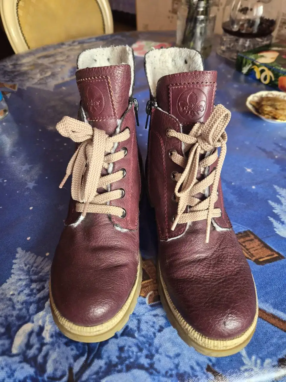 Новые полусапоги Rieker для девочек размер 36 - Обувь (Товары для детей) в Нижневартовск