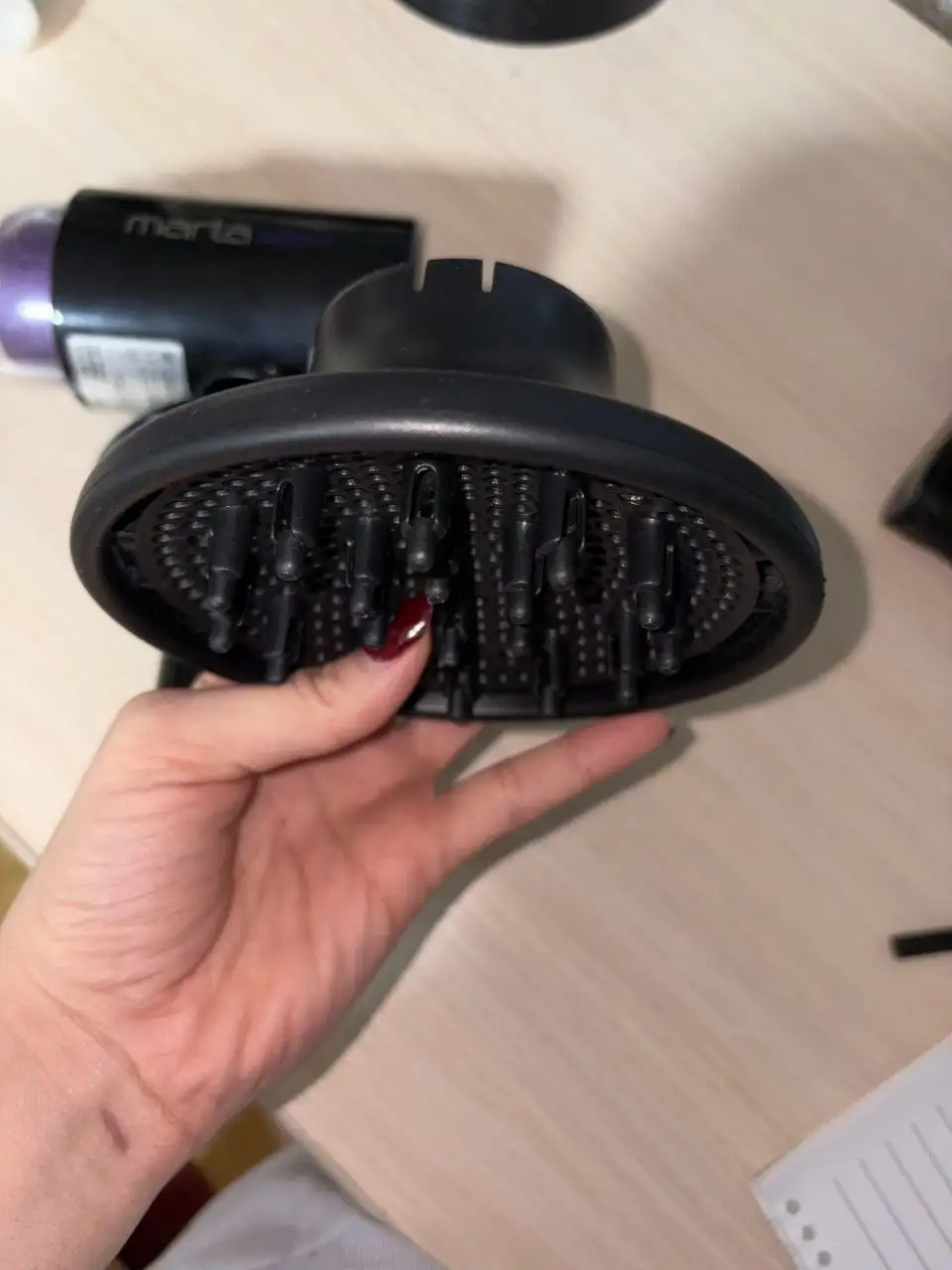 Компактный фен для укладки волос с ионизацией и диффузором - Фены и приборы для укладки (Барахолка) в Нижневартовск