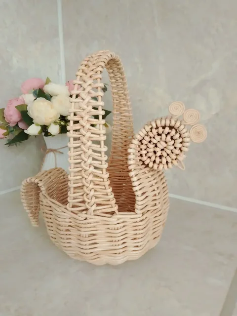 Продается пасхальная корзина из эколозы - Праздничные товары в Нижневартовск