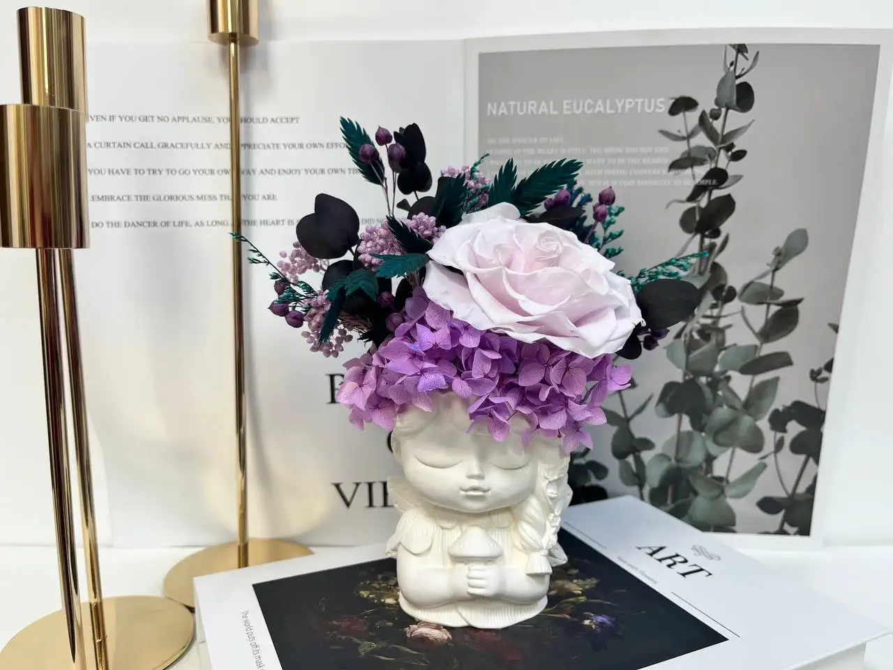 Букеты и композиции из стабилизированных цветов - Флористика (Хобби и отдых) в Нижневартовск