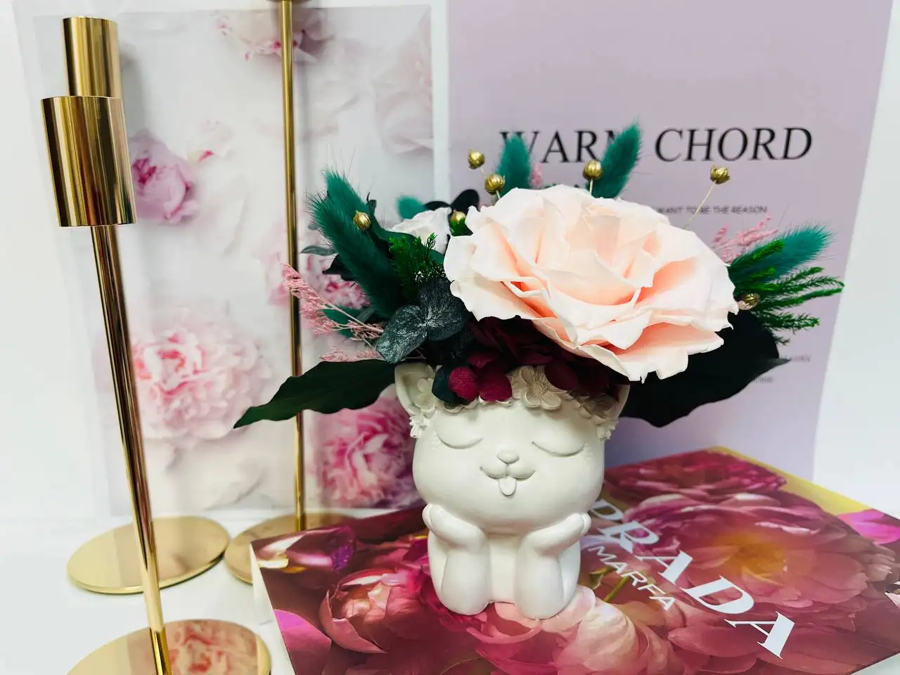 Композиции из стабилизированных цветов для выпускных - Цветы (Барахолка) в Нижневартовск