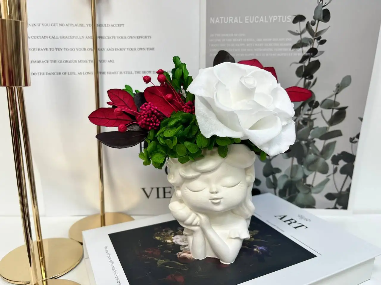 Композиции из стабилизированных цветов для выпускных - Цветы (Барахолка) в Нижневартовск