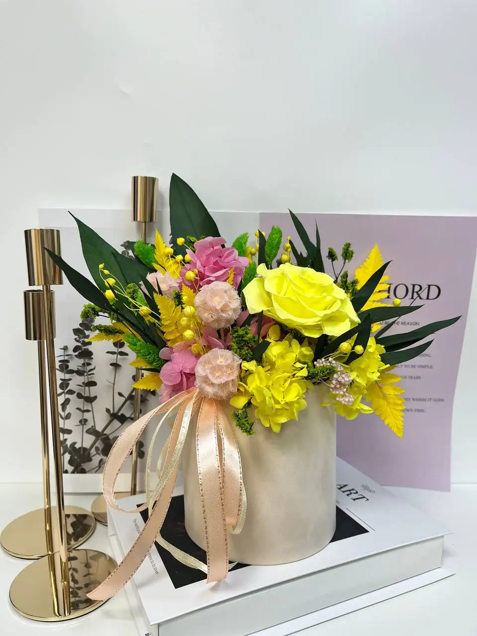 Композиции из стабилизированных цветов для выпускных - Цветы (Барахолка) в Нижневартовск