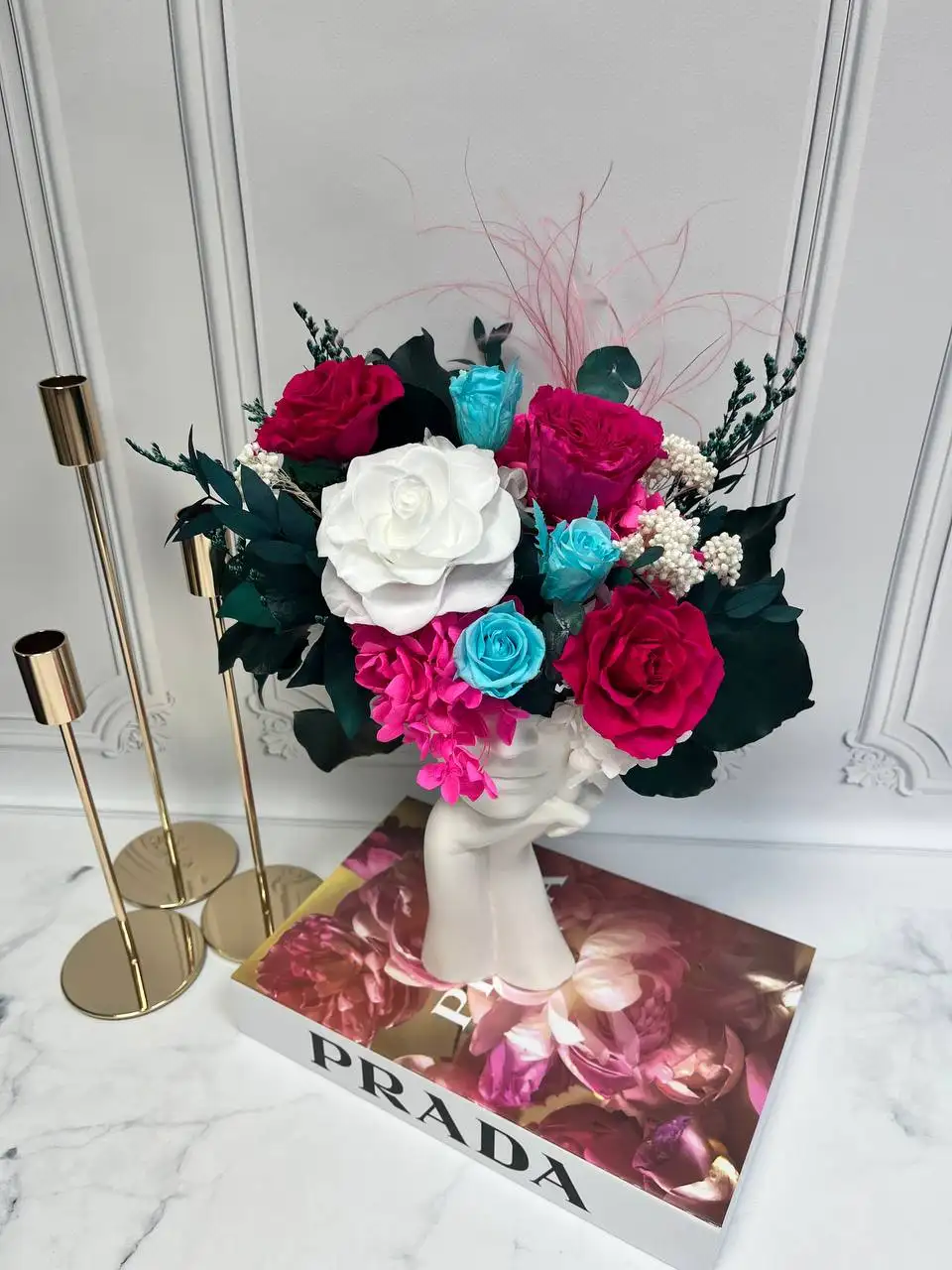 Шикарные композиции из стабилизированных цветов для выпускных - Цветы и флористика (Хобби и отдых) в Нижневартовск