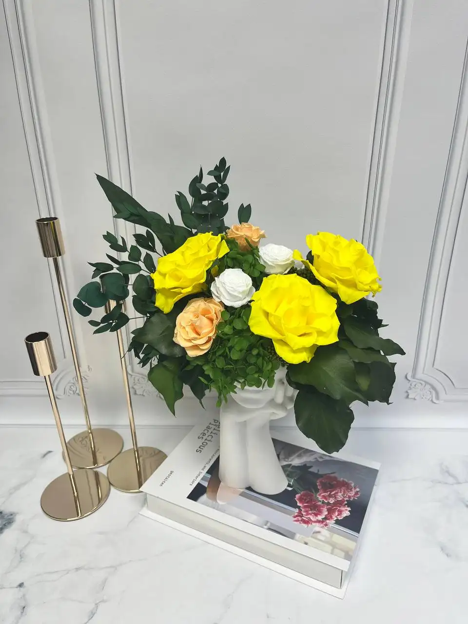 Шикарные композиции из стабилизированных цветов для выпускных - Цветы и флористика (Хобби и отдых) в Нижневартовск