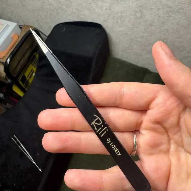 Профессиональные пинцеты для ресниц набор 2 шт. - Инструменты для наращивания ресниц в Нижневартовск