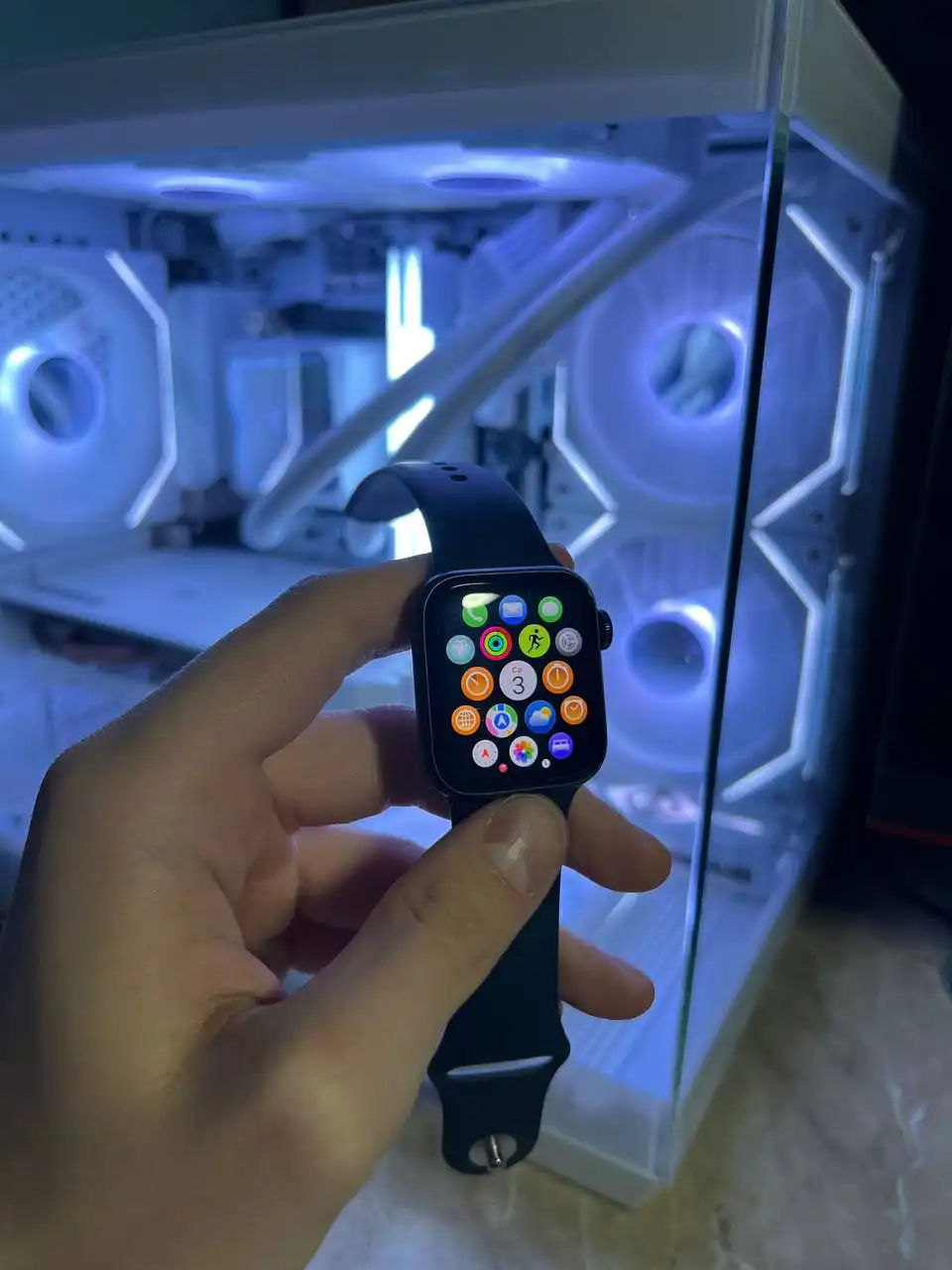 Apple Watch 6 40мм с сим-картой в синем цвете