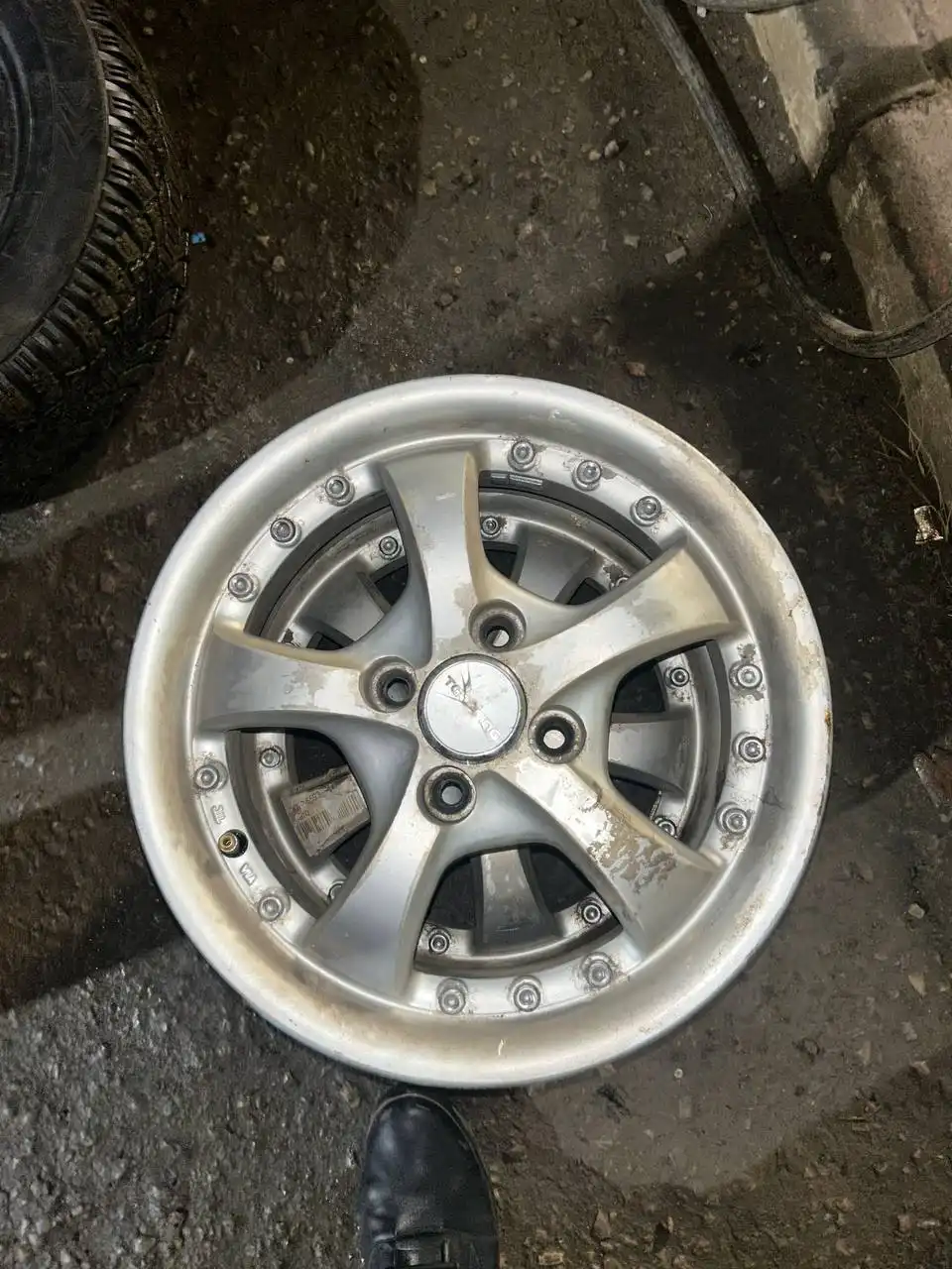 Продажа дисков R14 4x98 с убитой резиной