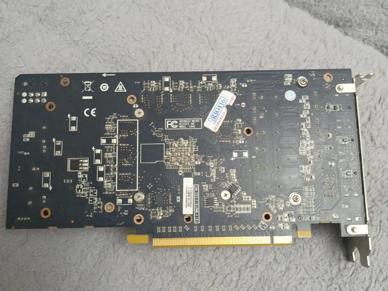 Продажа видеокарты RX 580 8гб на запчасти или ремонт - Видеокарты (Электроника) в Саранск