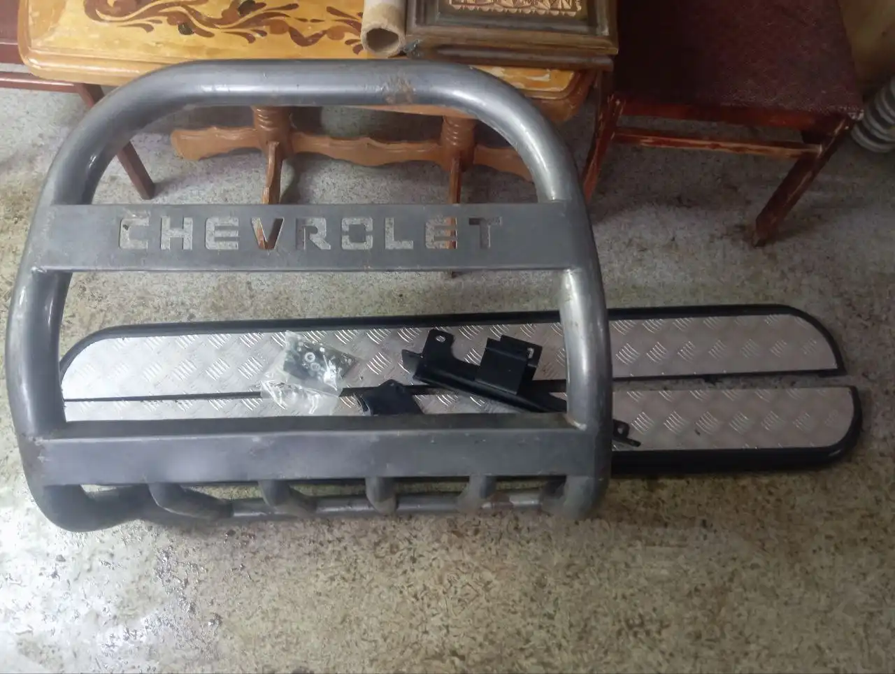 Продажа кенгурятника и подножек для Шевроле Нивы - Автозапчасти для внедорожников (Запчасти) в Саранск