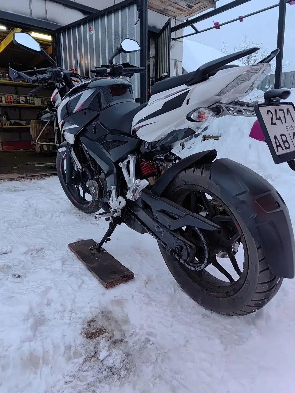 Продажа мотоцикла Bajaj NS 200 в отличном состоянии - Мотоциклы (Авто) в Парца