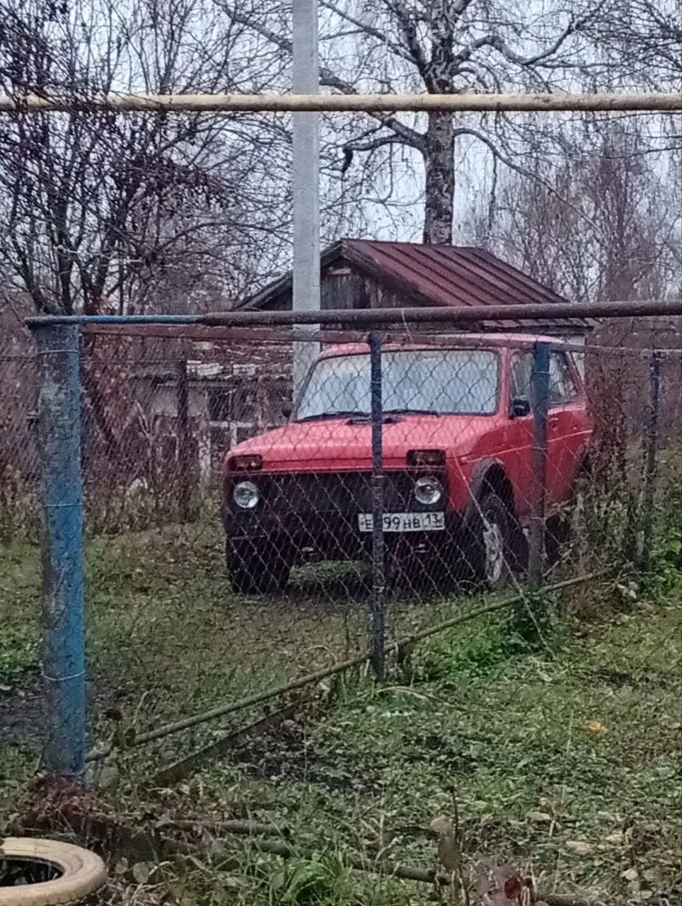 Продам Ниву 2121 на 17-дюймовых колесах с дисками и зимней резиной - Авто в Саранск