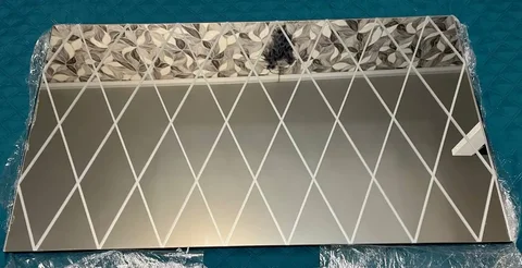 Продажа новых зеркал с пескоструйным рисунком - Растения в Пенза