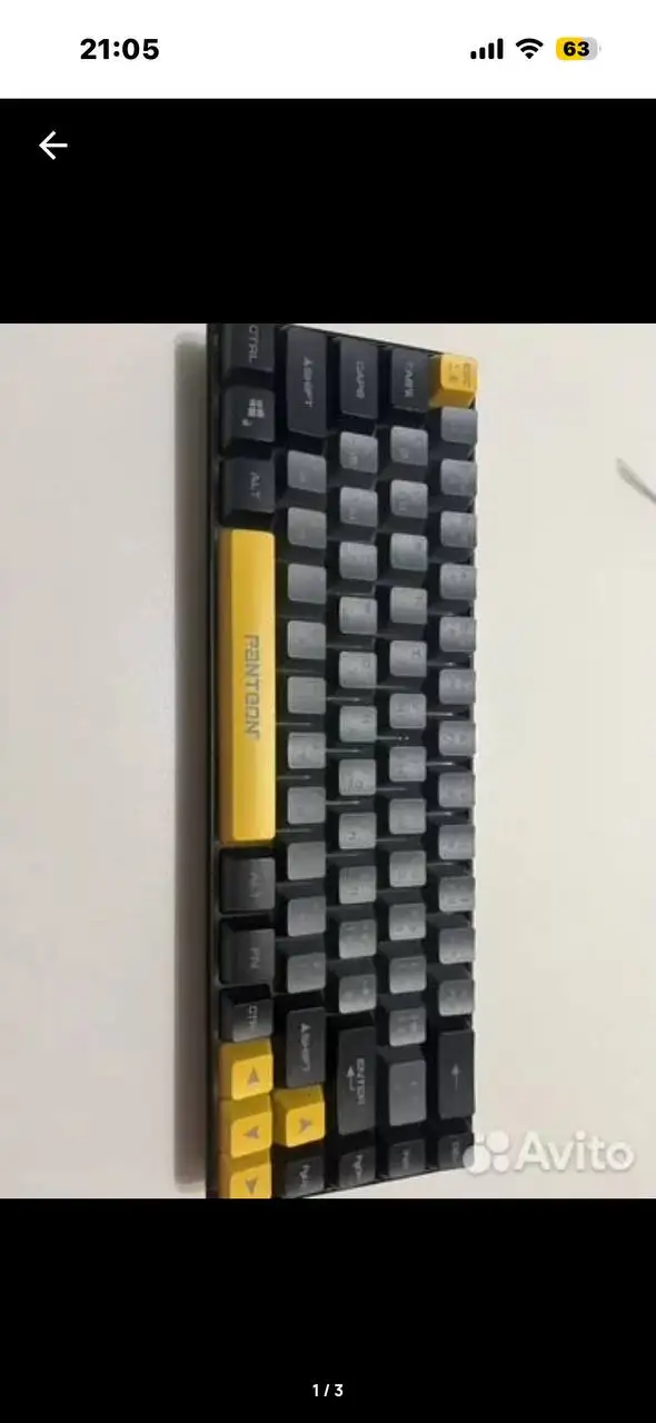 Клавиатура мембранная 60% - Клавиатуры (Электроника) в Саранск