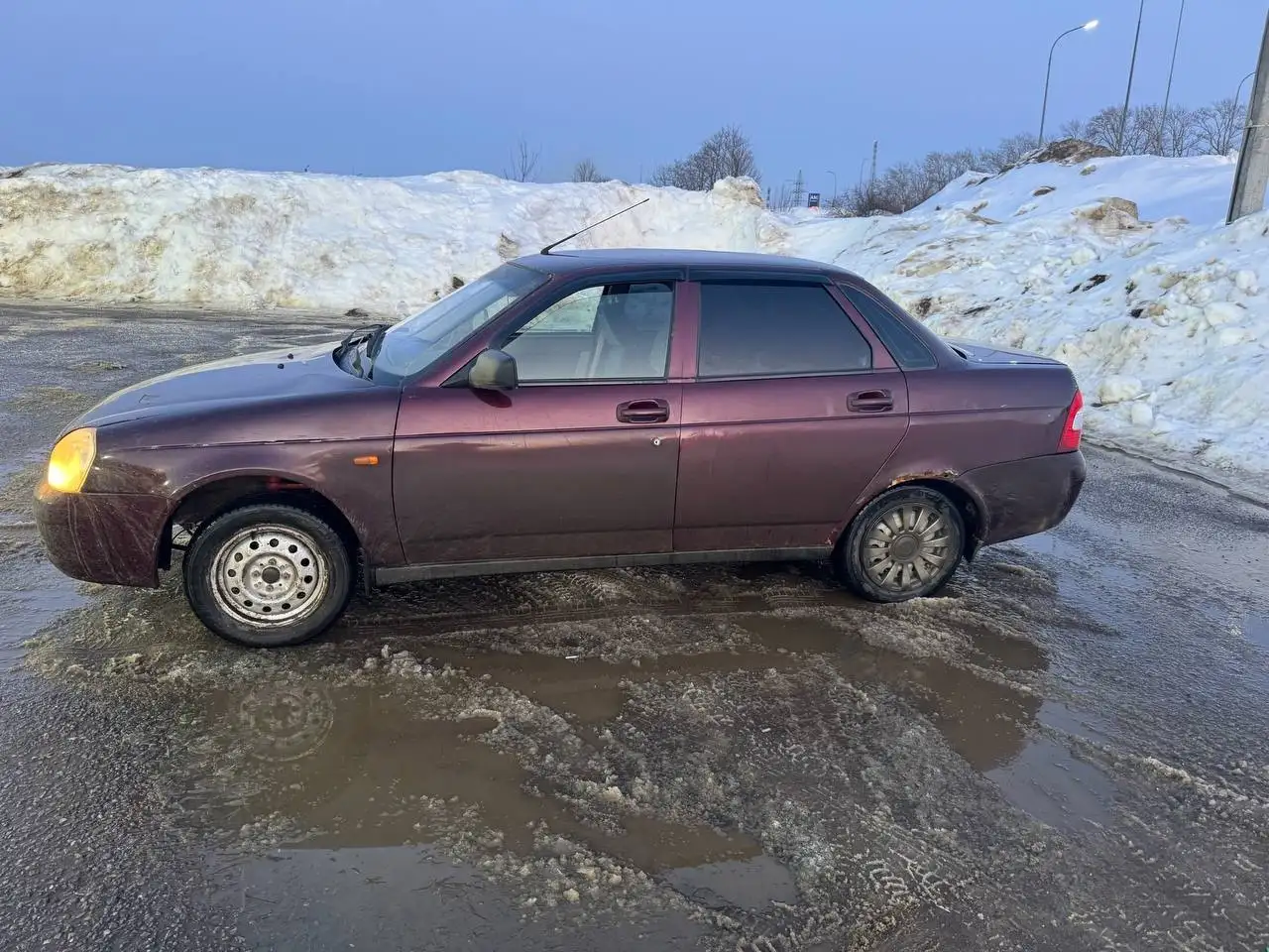 Lada Priora 2009 года с кондиционером и гидроусилителем - Легковые автомобили (Авто) в Саранск