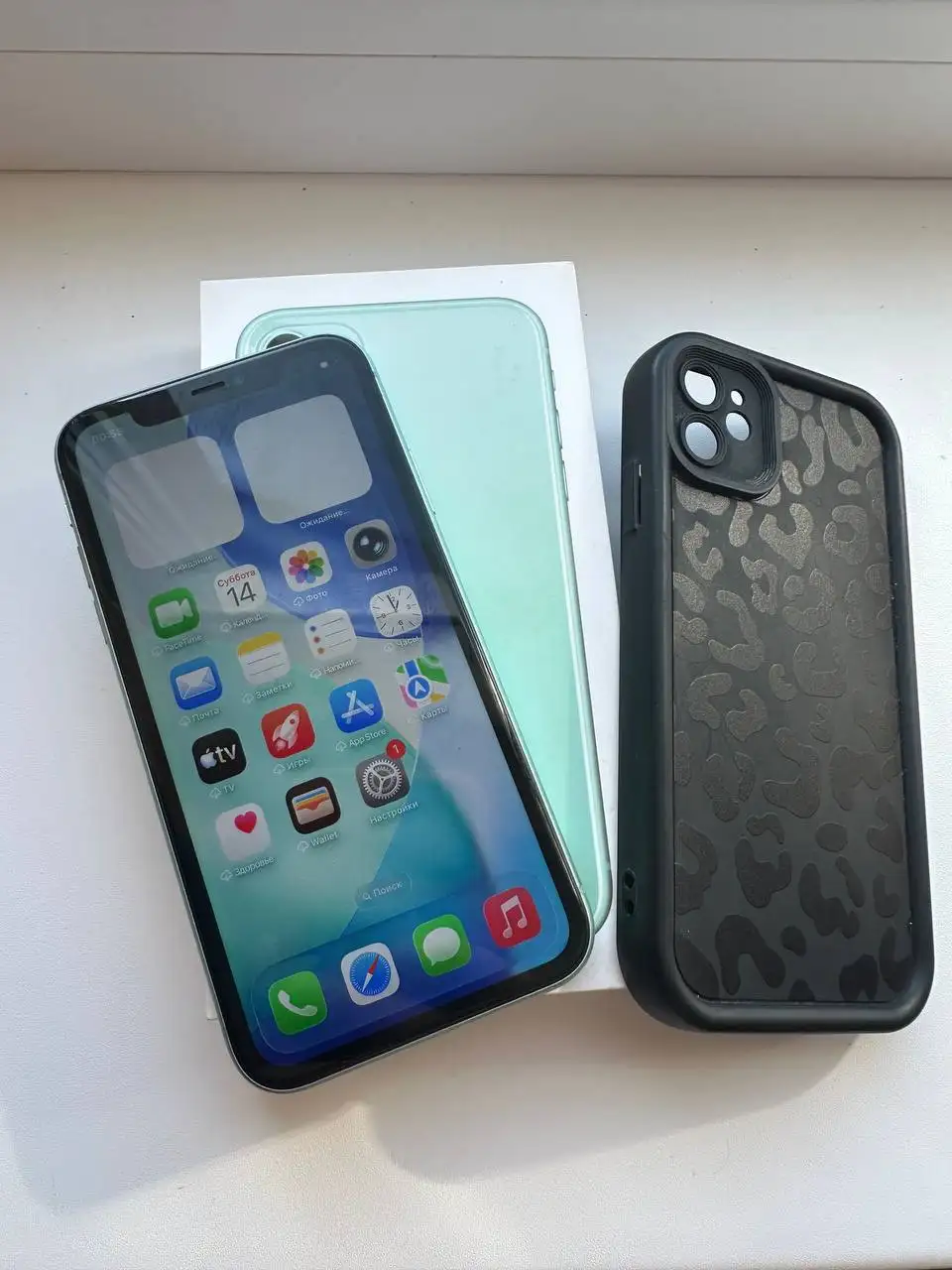 iPhone 11 64 ГБ с аккумулятором 76% - Смартфоны (Электроника) в Саранск