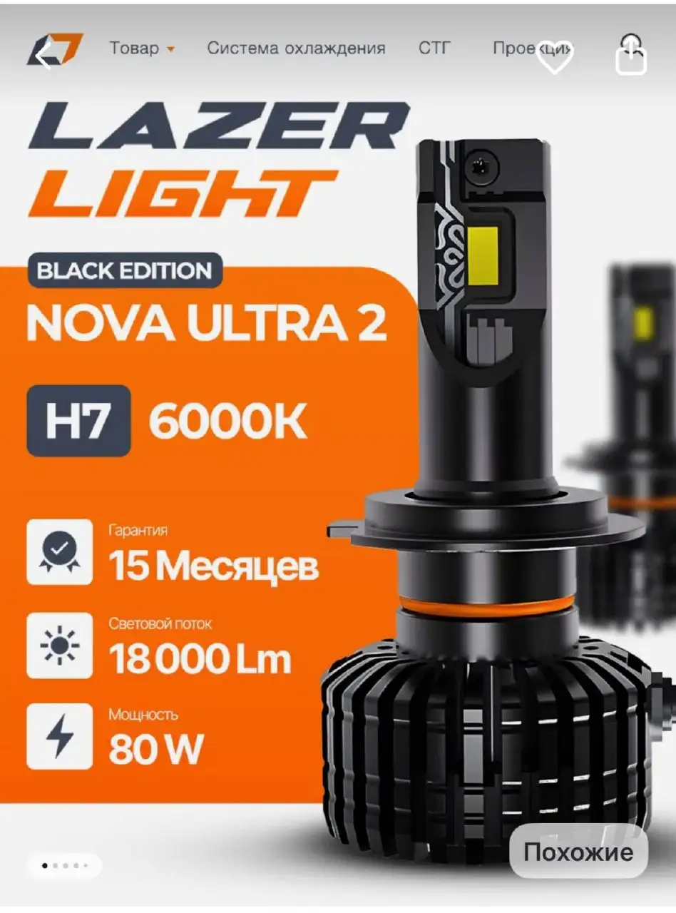 Продам переходник для фары, напечатанный на 3D принтере - Запчасти в Саранск